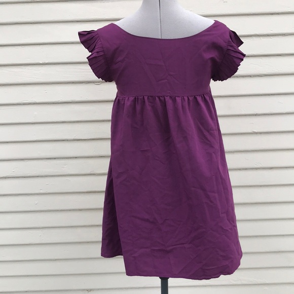 Urban outfitters hawks purple ruffle mini dress XS - Picture 3 of 7